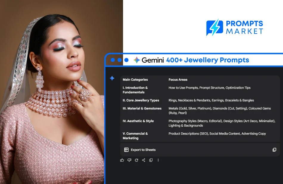 400+ Jewellery Prompts | Instant Download